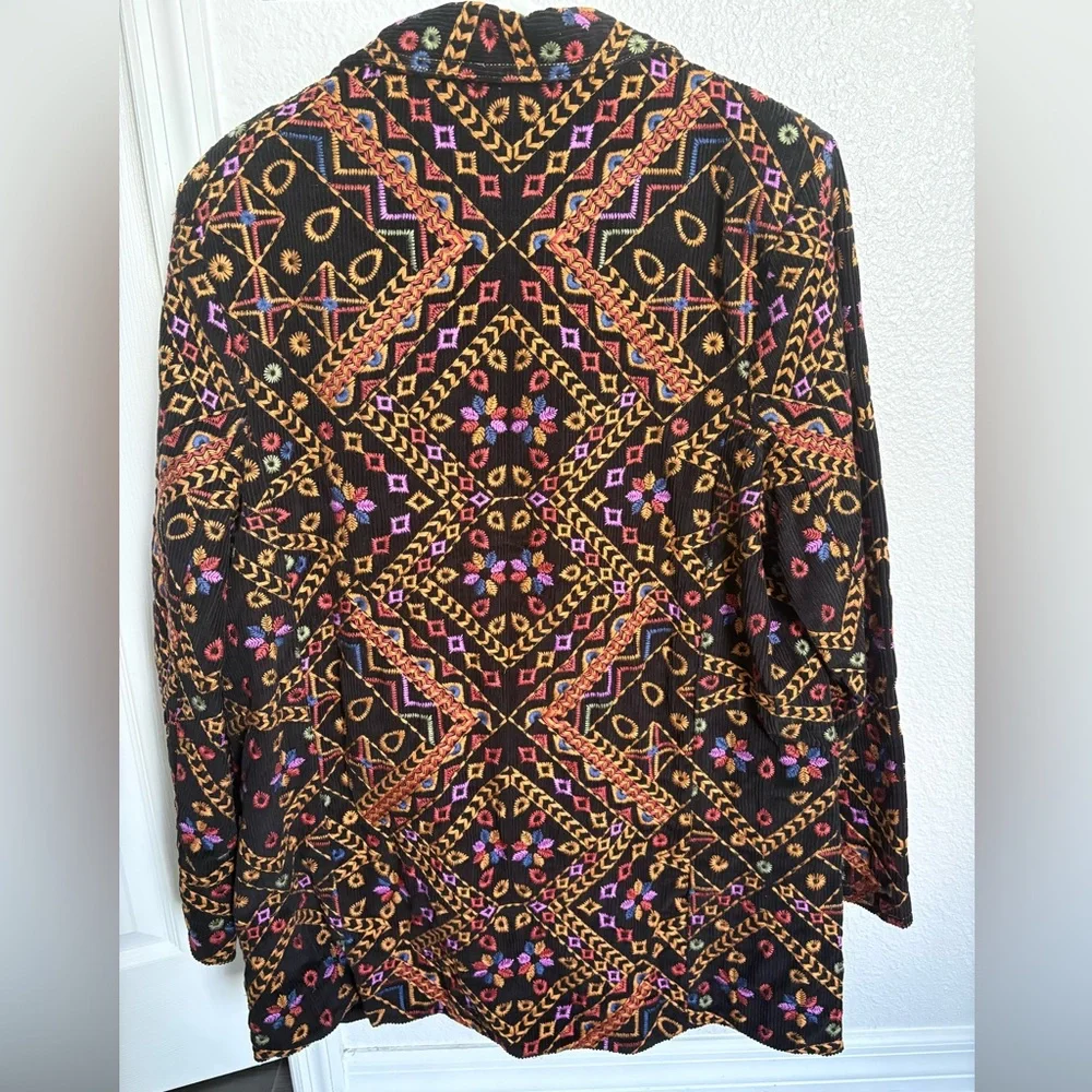 Farm Rio Multicolor Patterned Jacket - Picture 5 of 7